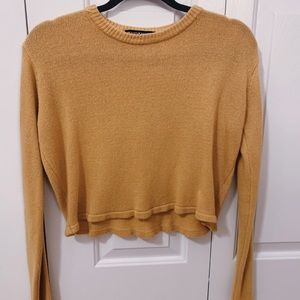 Cropped sweater